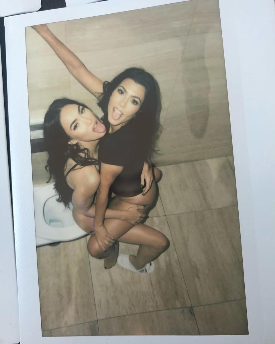 Megan Fox, Kourtney Kardashian, Skims, Instagram