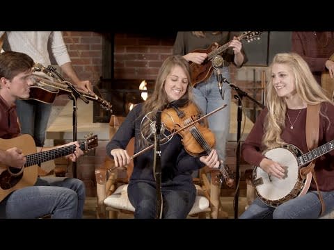 <p>The bluegrass band has a sibling and parent on every instrument, from the fiddle and piano to the guitar and harmonica, giving their Christian Christmas songs a unique sound that mixes genres and generations. </p><p><a href="https://www.youtube.com/watch?v=L8FP-7mIXA0" rel="nofollow noopener" target="_blank" data-ylk="slk:See the original post on Youtube;elm:context_link;itc:0;sec:content-canvas" class="link ">See the original post on Youtube</a></p>