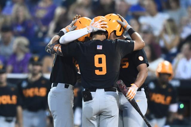 PHOTOS: Tennessee baseball defeats Stanford in College World Series