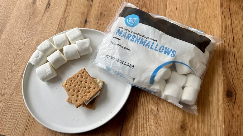 Happy Belly marshmallows and s'mores