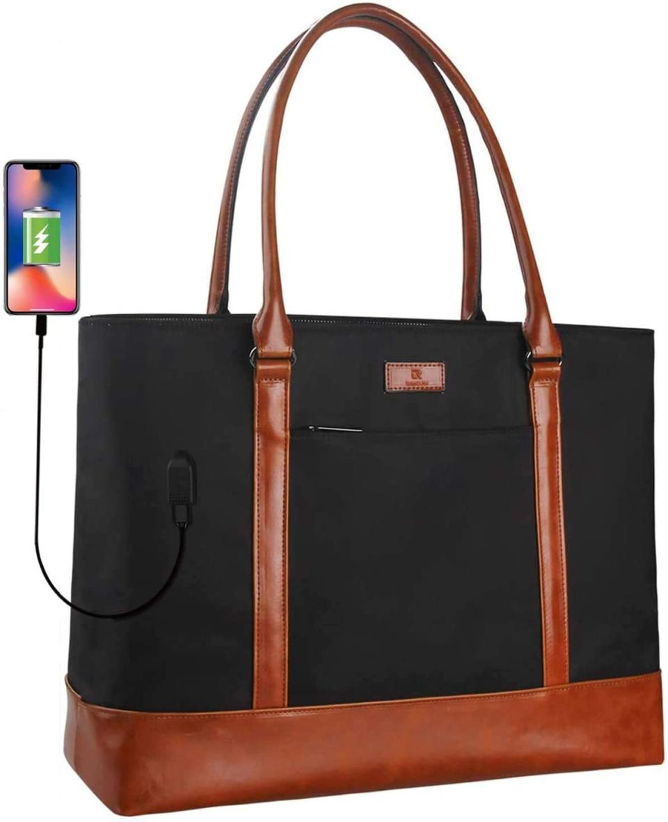 best teacher bags, MONSTINA Laptop Tote Bag