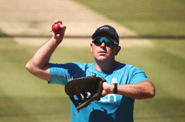 Head coach Chris Silverwood led an optional net session in Melbourne on Wednesday.