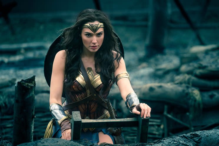 Gal Gadot in <em>Wonder Woman</em>. (Photo: Warner Bros.)