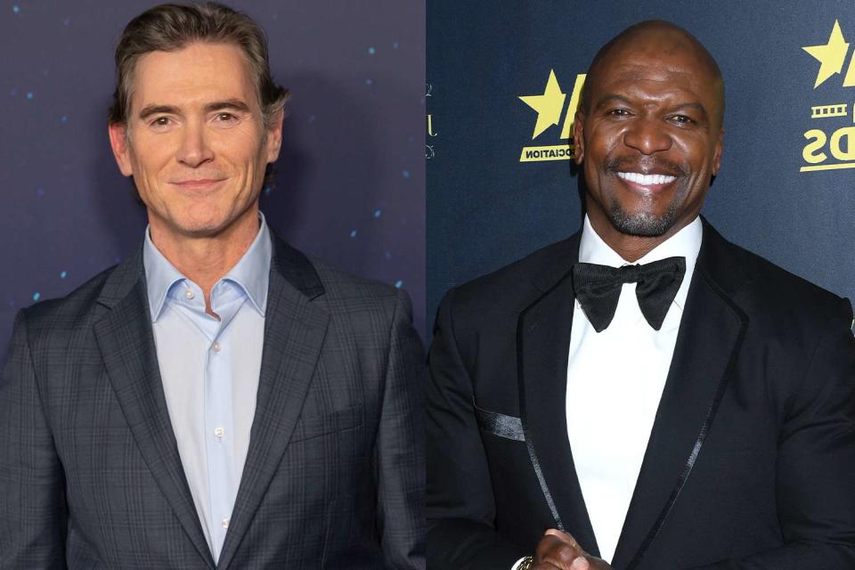 <p>Joy Malone/Getty Images;Steve Granitz/FilmMagic</p> Terry Crews and Billy Crudup