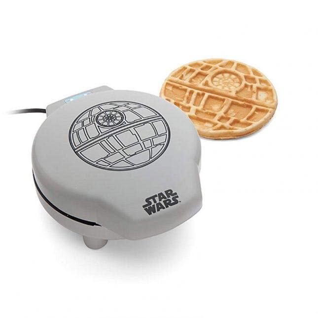 thinkgeek star wars death star waffle maker