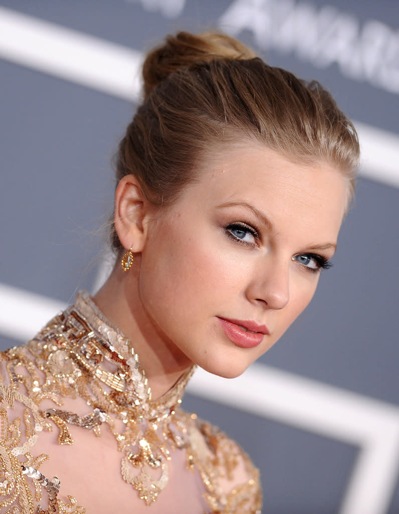 2012 : Taylor Swift et son chignon de danseuse