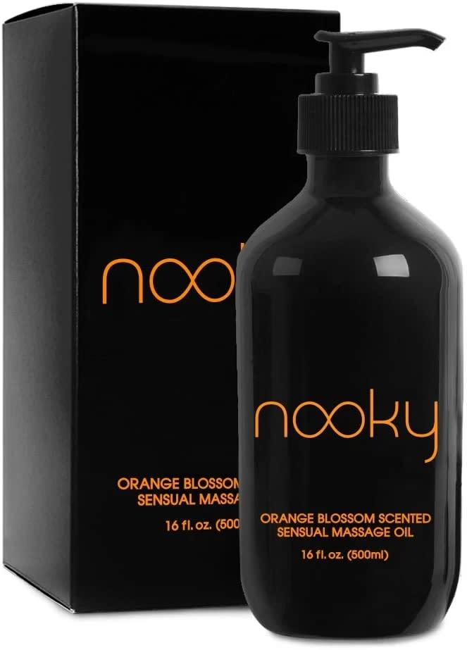 best sensual massage oils nooky orange blossom