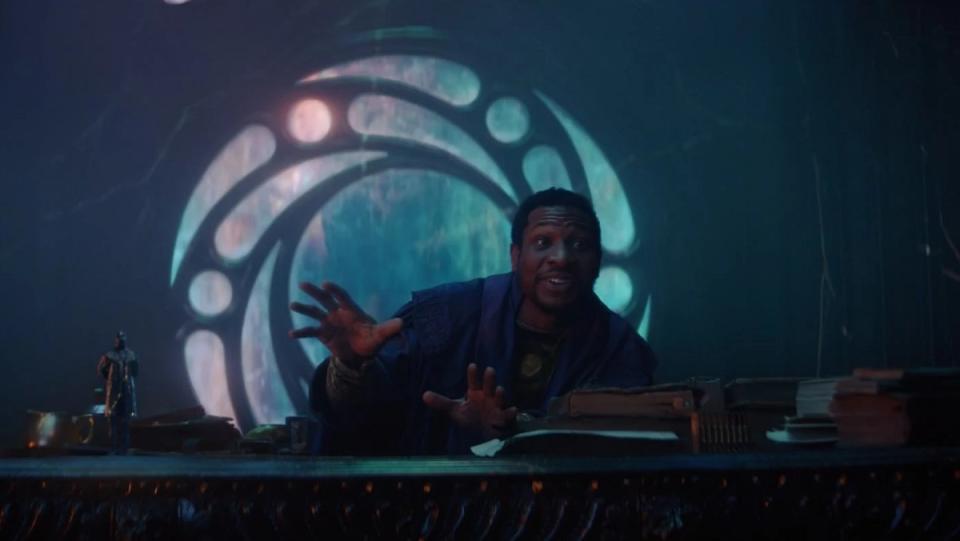 Jonathan Majors as "He Who Remains," also known as Kang.