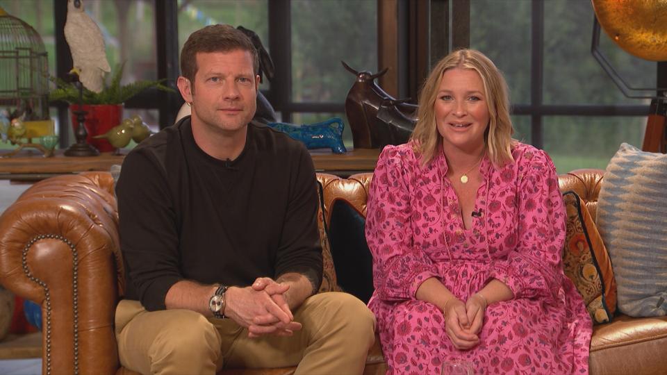 This image is strictly embargoed from publication until 00.01 Tuesday 26th October 2021

From ITV Studios

The Pet Show Ep1 on ITV and ITV Hub

Pictured: Hosts Dermot O'Leary and Joanna Page.

This photograph is (C) ITV Plc and can only be reproduced for editorial purposes directly in connection with the programme or event mentioned above, or ITV plc. Once made available by ITV plc Picture Desk, this photograph can be reproduced once only up until the transmission [TX] date and no reproduction fee will be charged. Any subsequent usage may incur a fee. This photograph must not be manipulated [excluding basic cropping] in a manner which alters the visual appearance of the person photographed deemed detrimental or inappropriate by ITV plc Picture Desk.  This photograph must not be syndicated to any other company, publication or website, or permanently archived, without the express written permission of ITV Picture Desk. Full Terms and conditions are available on the website www.itv.com/presscentre/itvpictures/terms

For further information please contact: Iwona Karbowska
iwona.karbowska@itv.com / 0207 157 3043