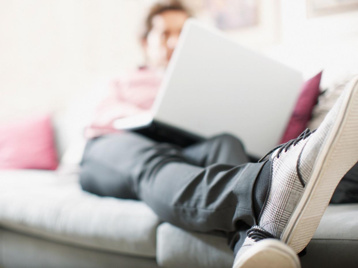 Wearing Shoes Inside the House