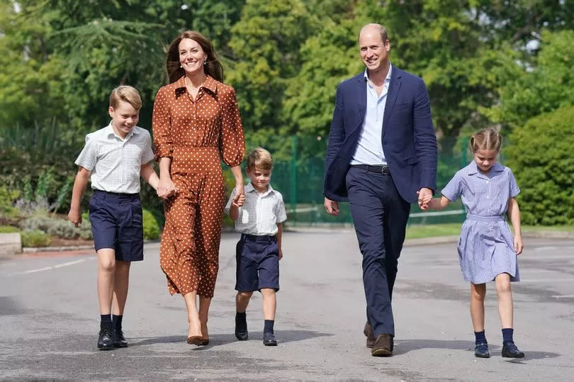 william, kate, george, charlotte, louis