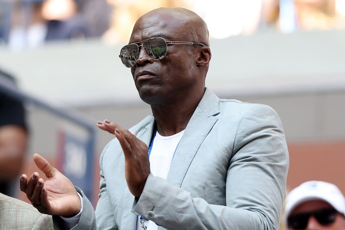 Seal at the US Open on September 8 (Getty Images)