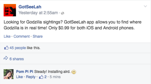 GotSeeLah app