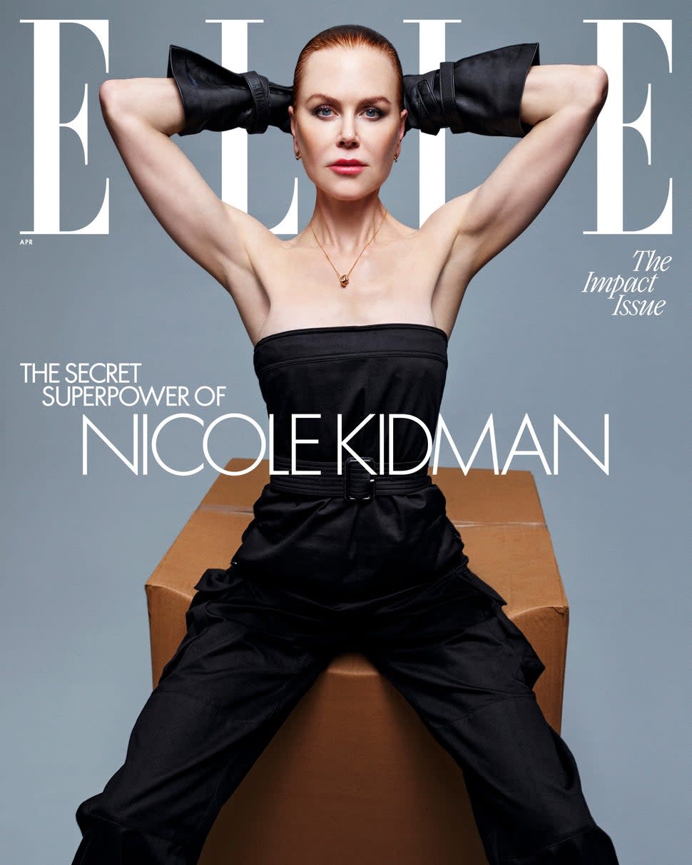 Nicole Kidman Elle Cover April 24