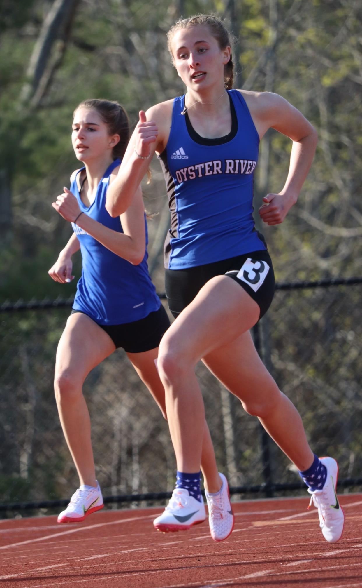 Oyster River High School senior Talia Banafato will continue her academic and athletic career next fall at Loyola Maryland University in Baltimore.