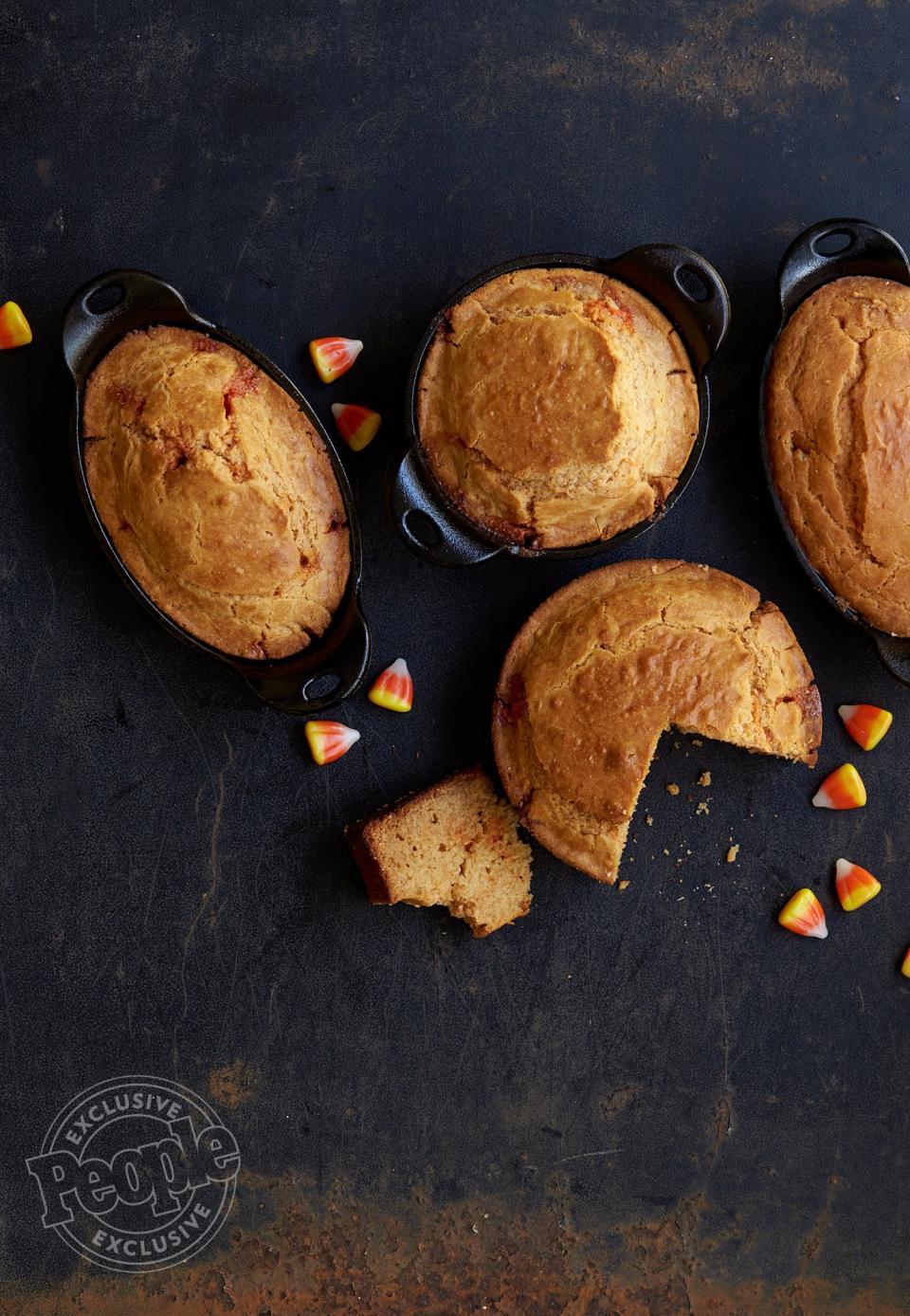 CANDY CORN CORN BREAD 