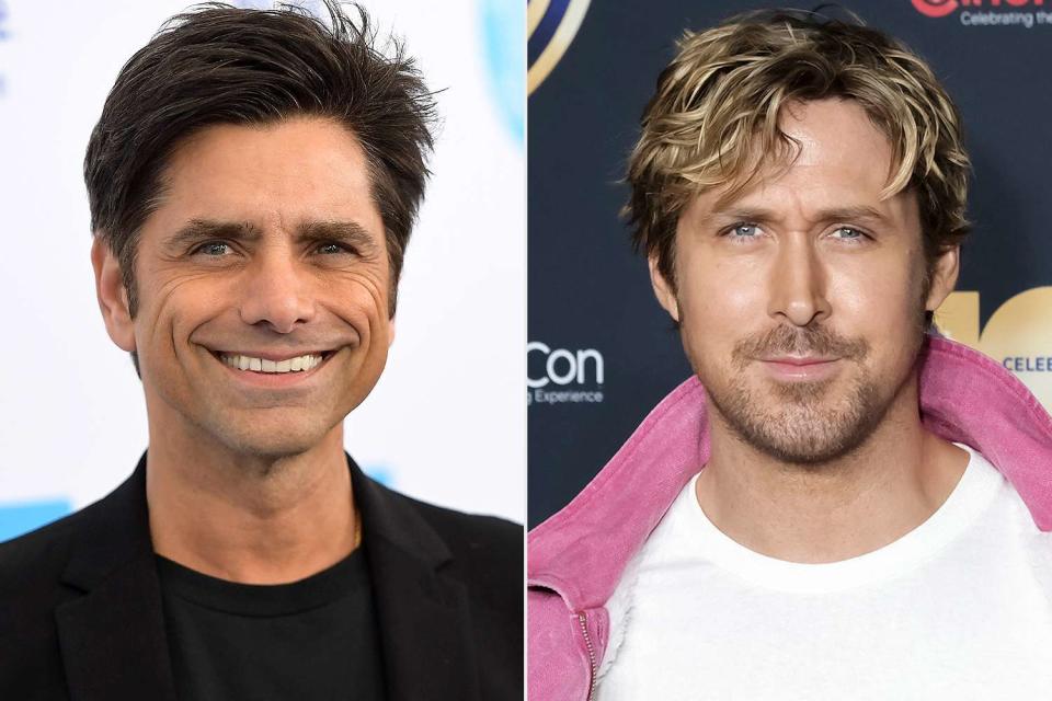 <p>Matt Winkelmeyer/Getty, Greg Doherty/WireImage</p> John Stamos; Ryan Gosling 