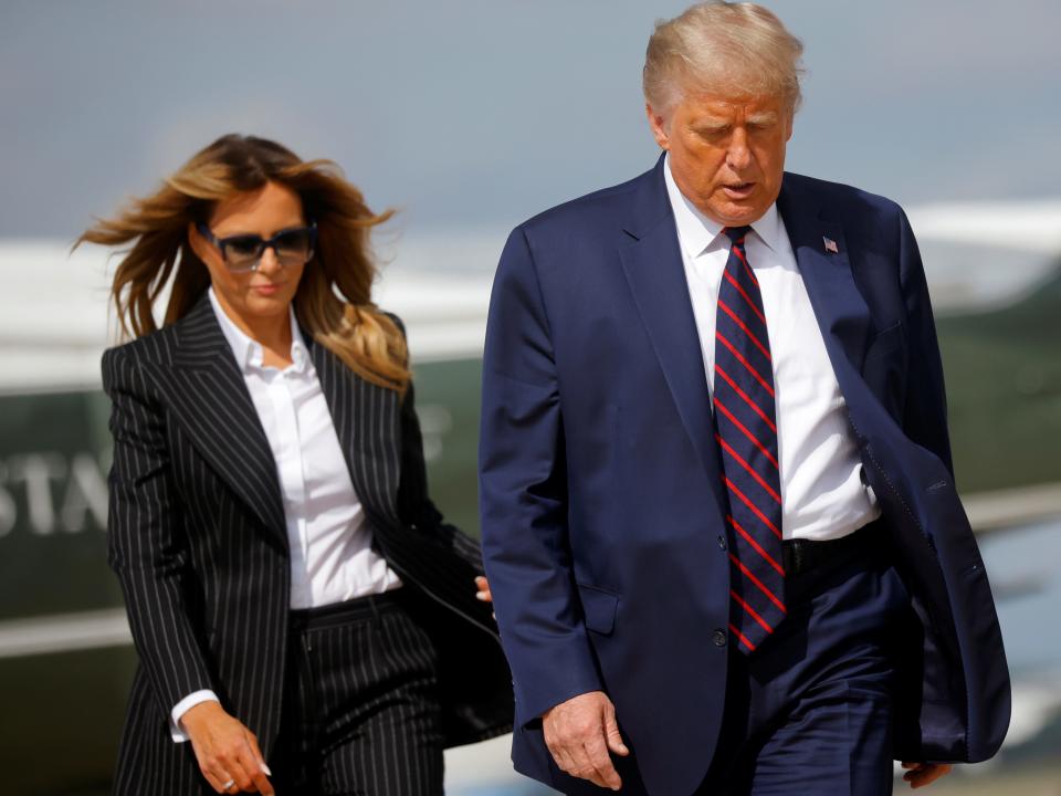 donald and melania trump october 2020.JPG