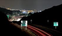 A view of the A20 leading to Dover in Kent (Gareth Fuller/PA)