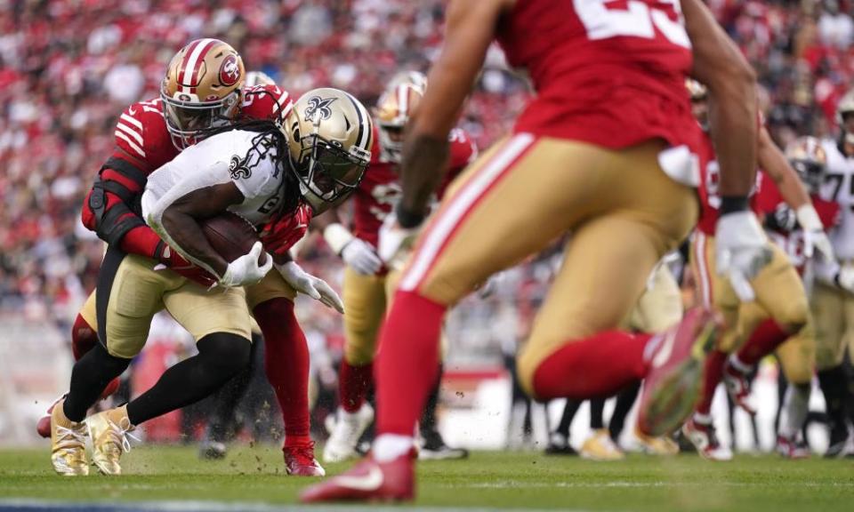 The 49ers defense shut down the Saints on Sunday