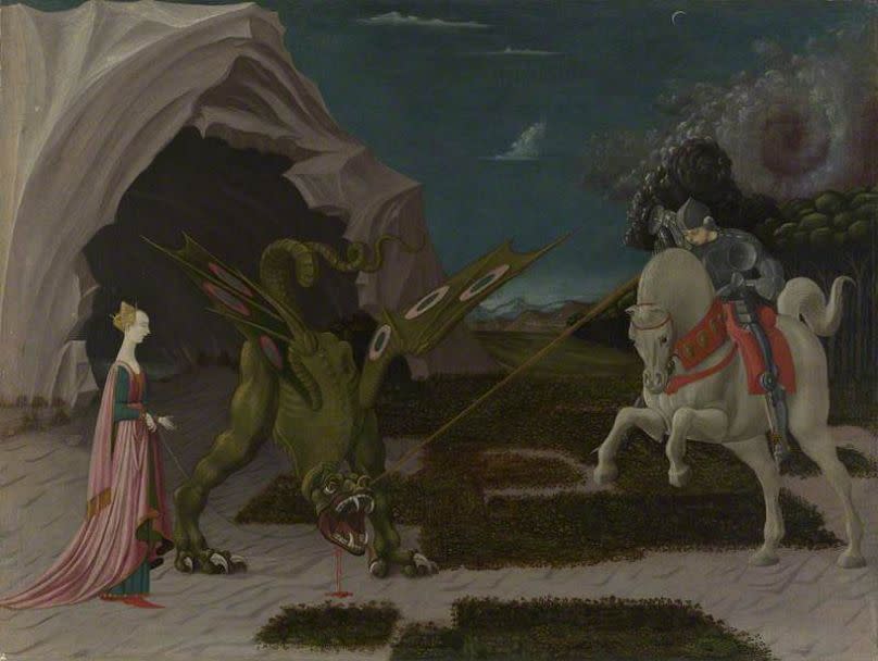 Saint George and the Dragon Paolo Uccello (1397–1475)