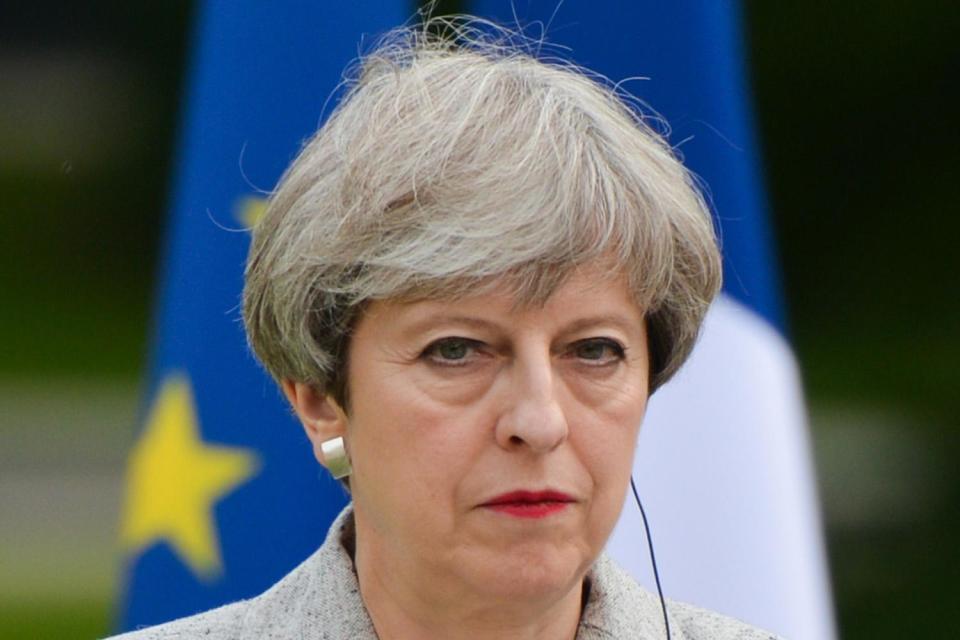 Under pressure: Theresa May: NurPhoto via Getty Images