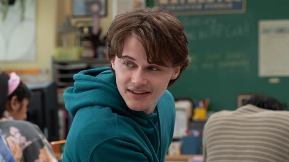 Chris Briney as Aaron Samuels in “Mean Girls” (2024) (Paramount)