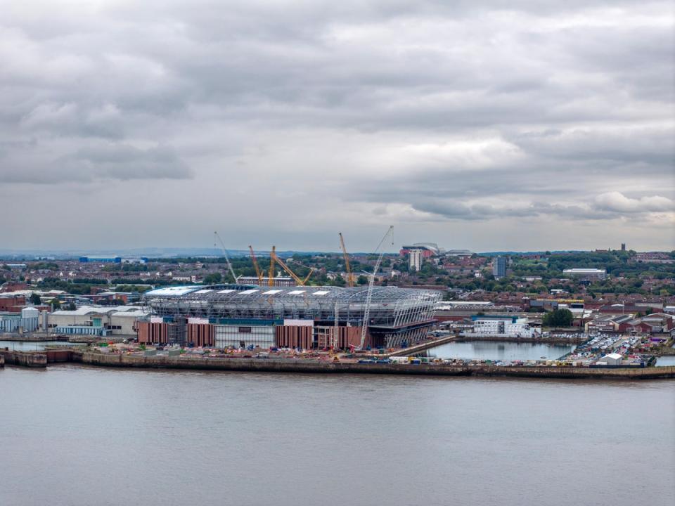 Everton are building a new stadium at Bramley-Moore dock (Getty Images)