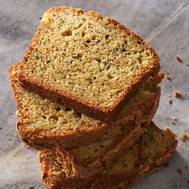 Lemon Poppy Zucchini Bread