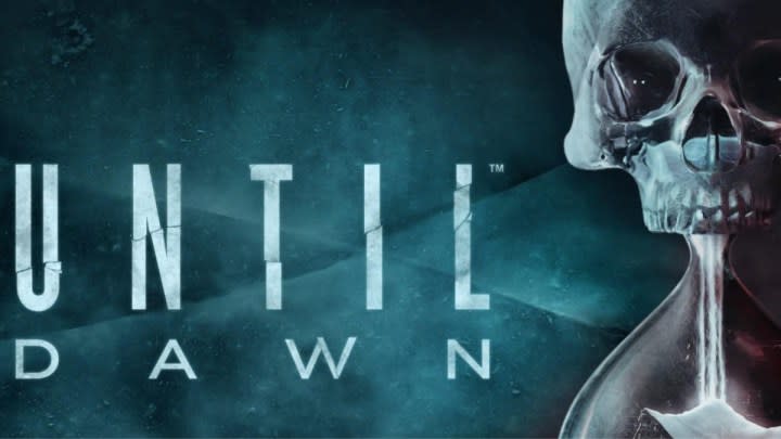 Logo of a skull for Until Dawn video game.