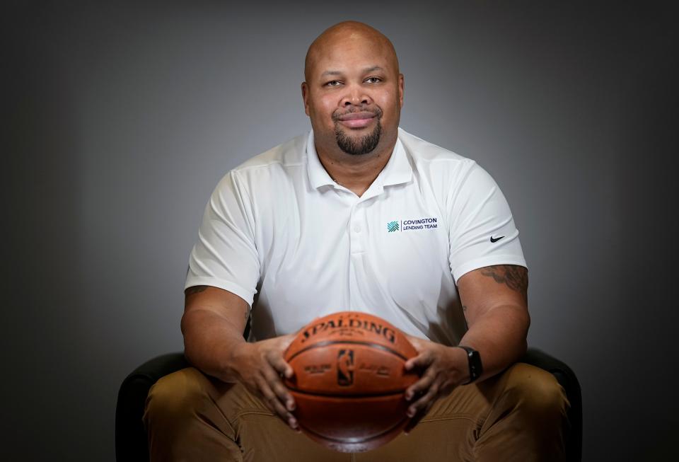 Austyn Covington, 35, a lifelong athlete and former forward on the Ohio Dominican University men's basketball team, suffered sudden cardiac arrest in 2017. The condition has received lots of attention since Buffalo Bills safety Damar Hamlin collapsed on the field during a game against the Cincinnati Bengals in January.