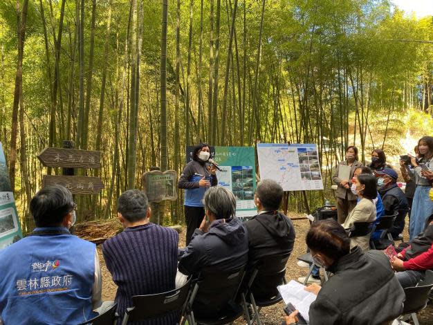 雲縣首處森林醫學療育基地誕生，成果發表。（記者陳正芬攝）