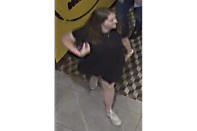 FILE - This Saturday, Dec. 1, 2018, CCTV file image released by New Zealand Police shows 22-year-old English tourist Grace Millane in central Auckland, New Zealand. New Zealand police said Saturday, Dec. 8, 2018 that they believe the 22-year-old British tourist who has been missing for a week was murdered, and they will lay charges against a man they detained earlier in the day for questioning. The image was captured on Saturday night, about 7:15 p.m. and is the last known sighting of Millane, whose 22nd birthday was the next day. (NZ Police via AP, File)