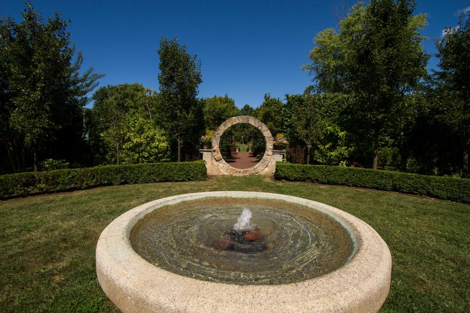 Paxson Hill Farm, in New Hope, has several gardens throughout the 30-acre property.