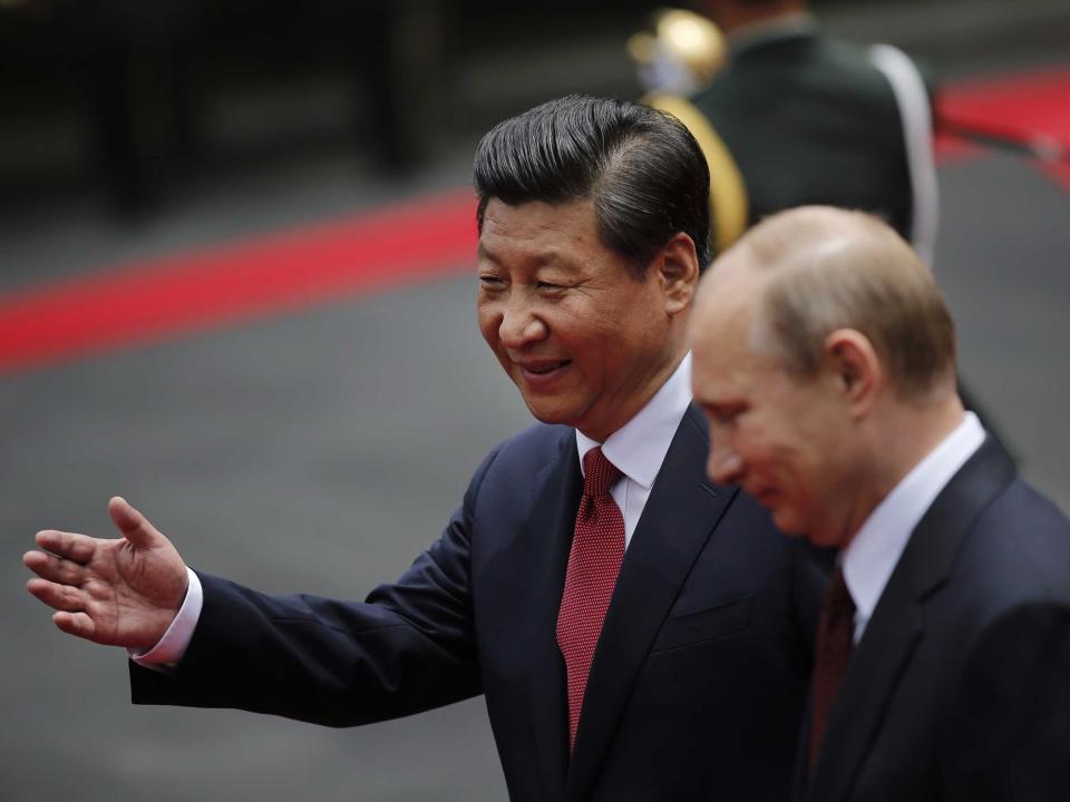 china russia putin xi Jinping