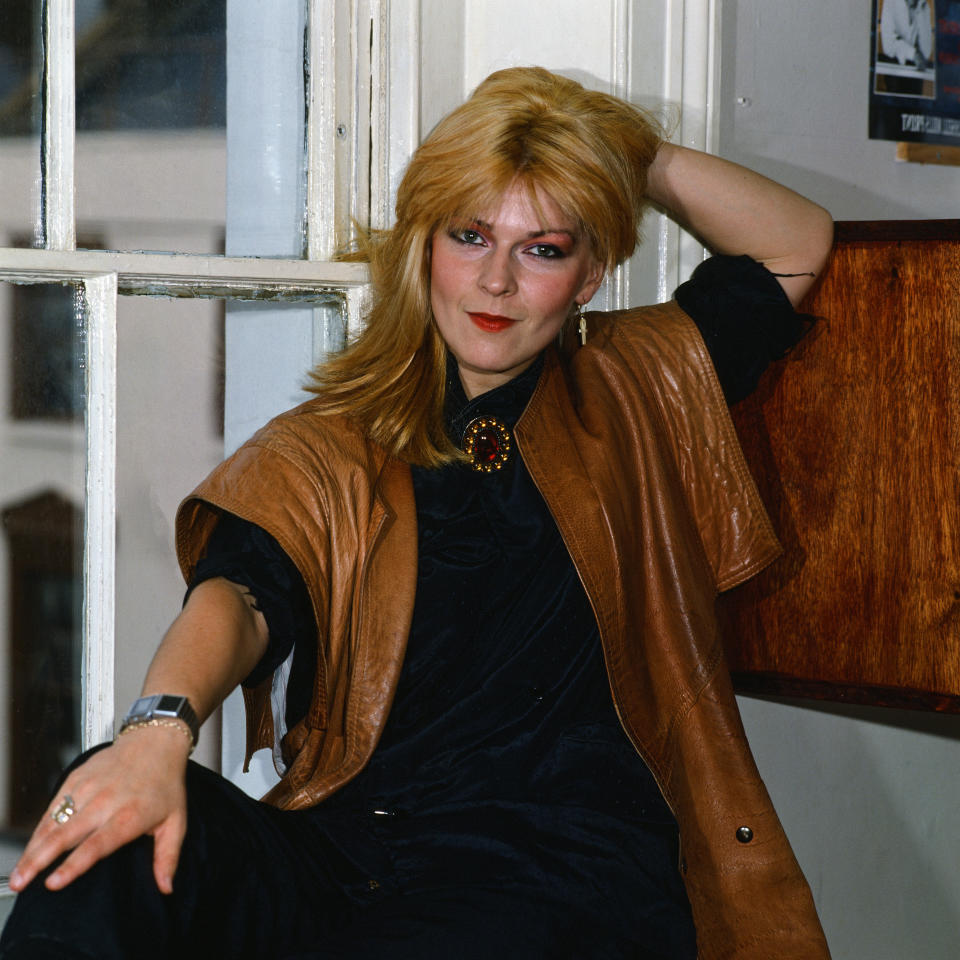 Singer and actress Toyah Willcox, October 1986. (Photo by Staff/Daily Record/Mirrorpix/Getty Images)