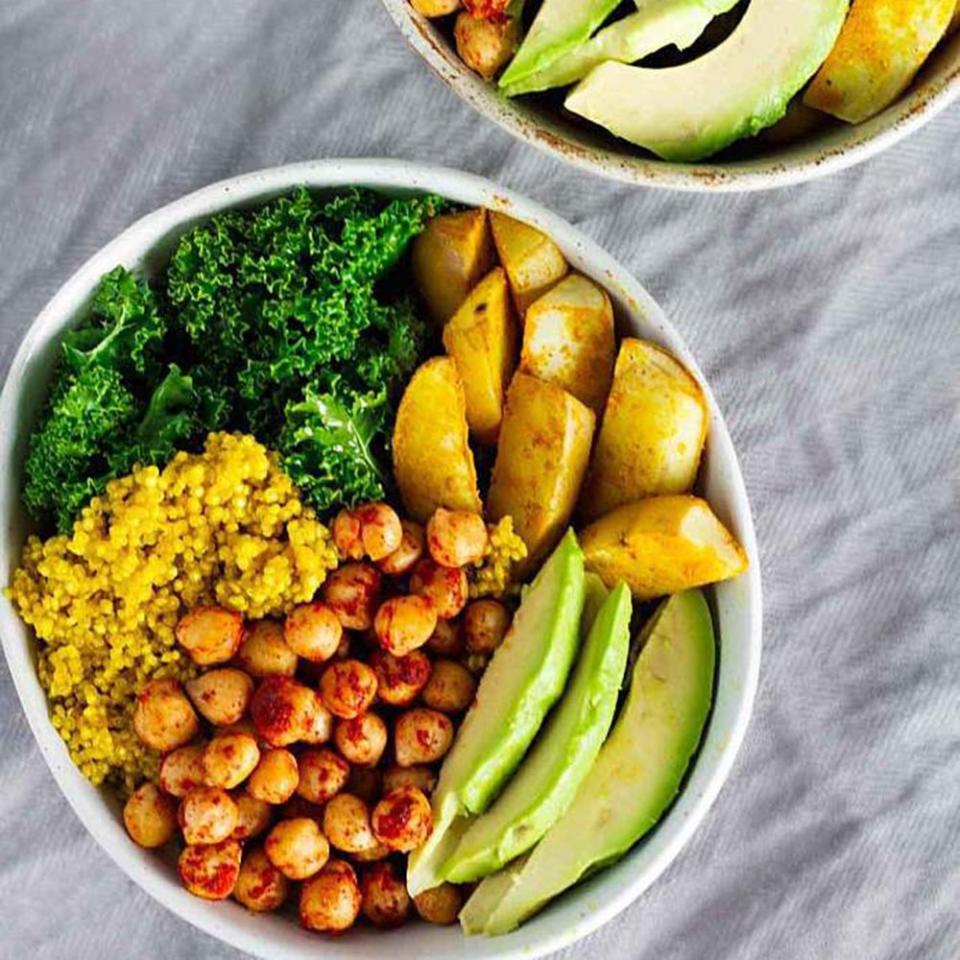 Vegan Turmeric Quinoa Power Bowl