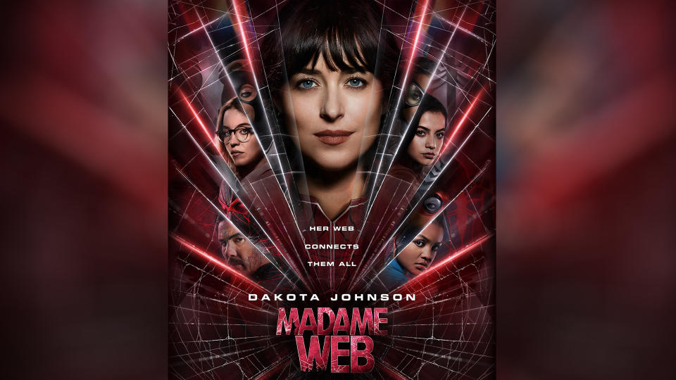 Madame Web movie poster