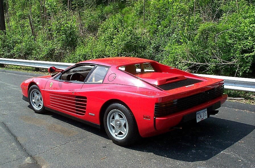 <strong>1985–1996 Ferrari Testarossa ($131,000)</strong>