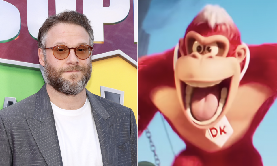 Seth Rogen as Donkey Kong