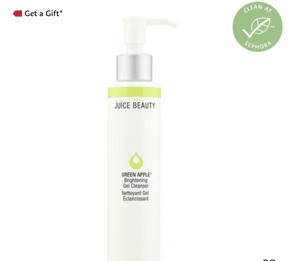 Juice Beauty Green Apple Brightening Gel Cleanser. PHOTO: Sephora