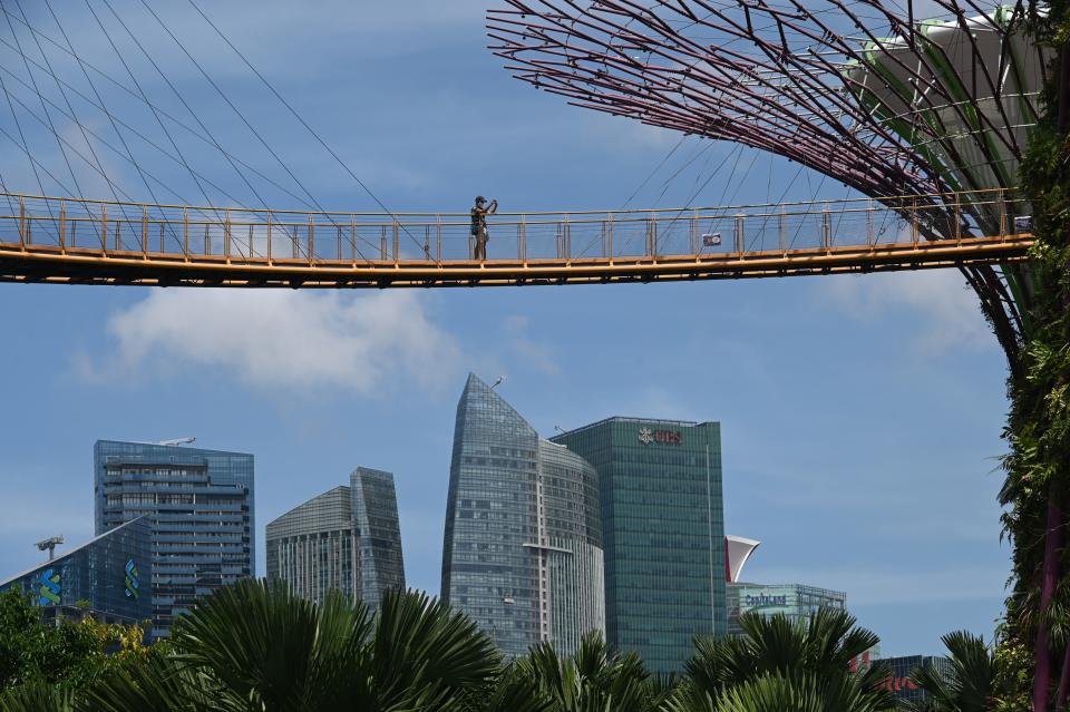 Gardens by the Bay in Singapore.