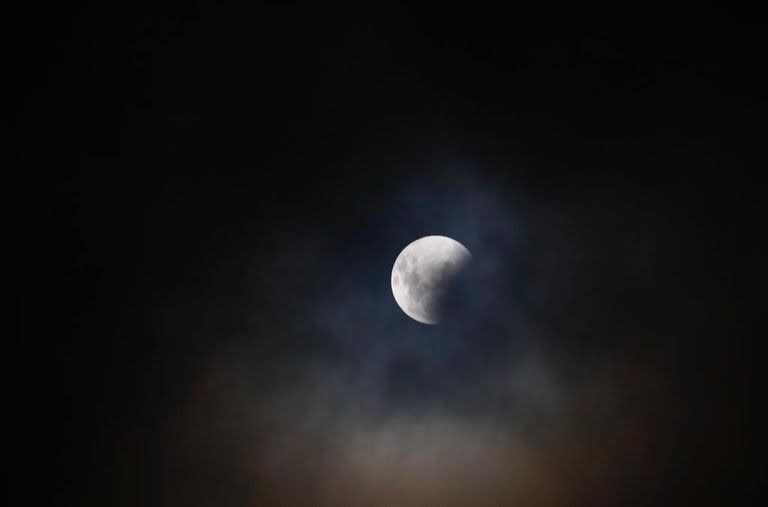 El eclipse desde el Planetario