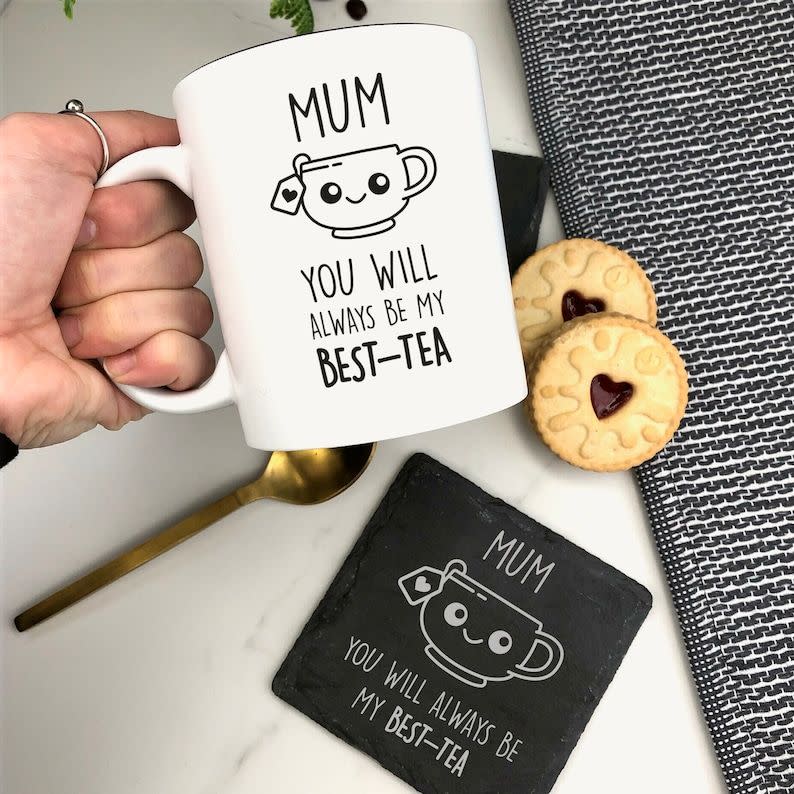 34) Mum You Will Always Be My Best-Tea Mug