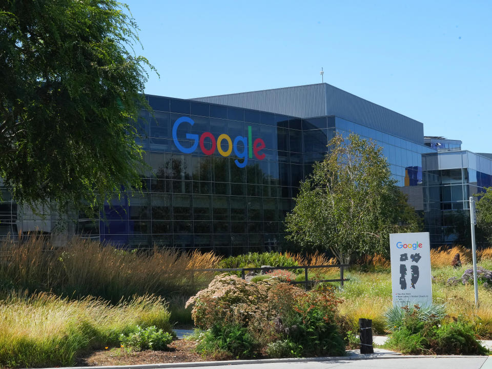 Las oficinas centrales de Google en Mountain View, California, el 12 de septiembre de 2023. (Jim Wilson/The New York Times)