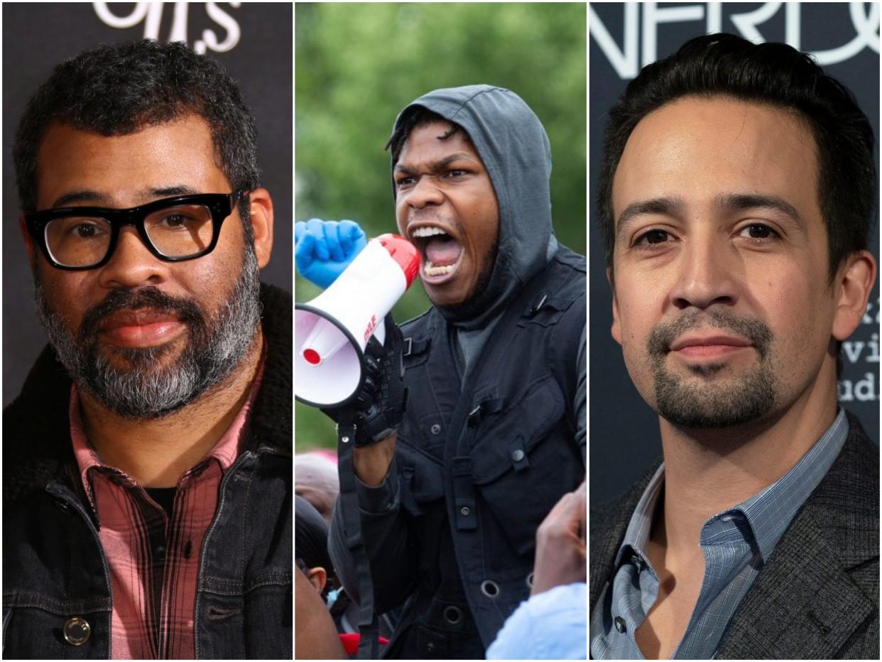 Jordan Peele John Boyega Lin Manuel Miranda