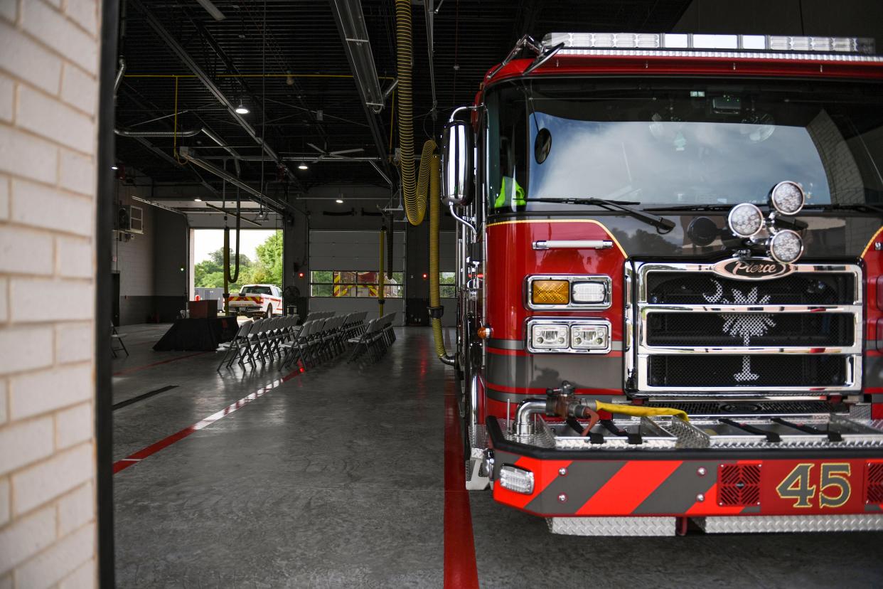 Mauldin Fire Department's new headquarters on Friday, April 19. 2024.