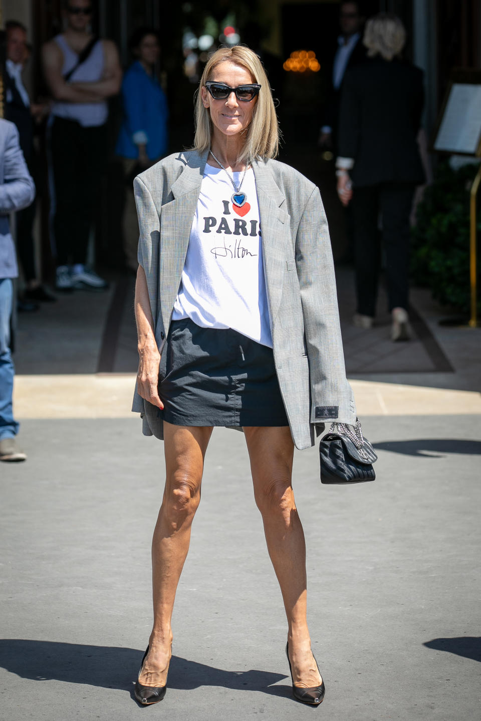 Celine Dion spotted out and about in Paris