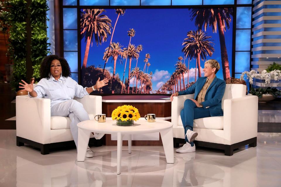 Oprah on "The Ellen DeGeneres Show"
