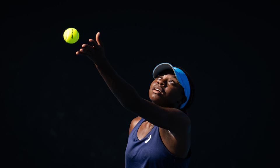 <span>Angella Okutoyi is at the forefront of an ambitious new generation of African players.</span><span>Photograph: Robert Prange/Getty Images</span>